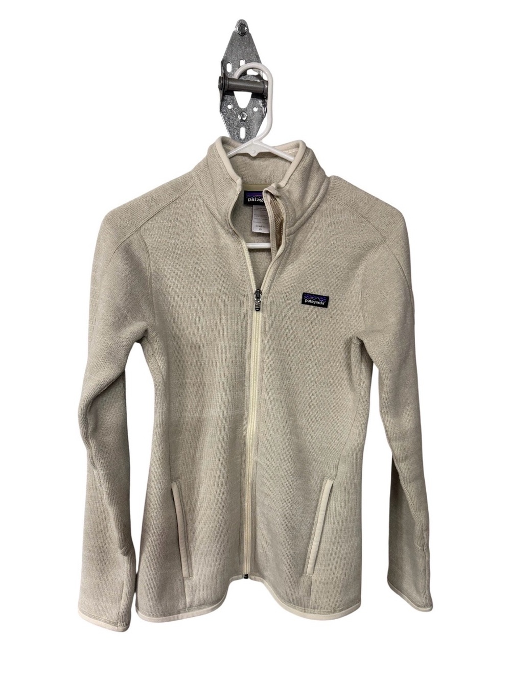Patagonia Women’s Full-Zip Teddy Jacket - Beige